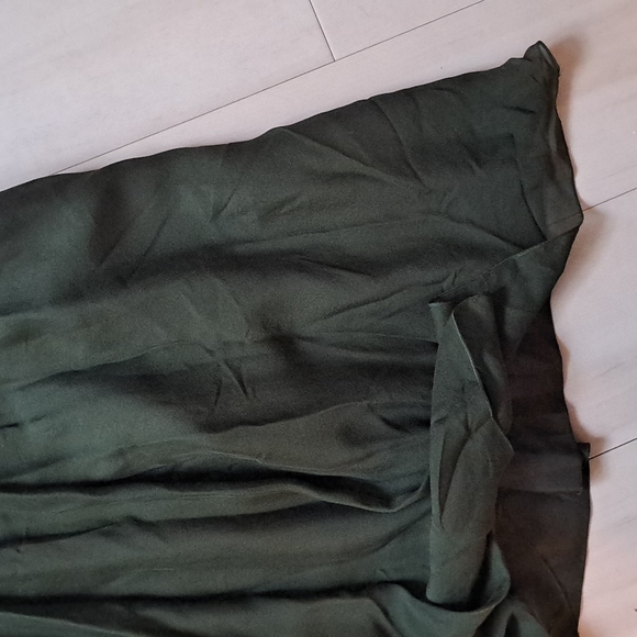 Philosophy Di Alberta Ferretti Silk Green dress, size 6 - Picture 6 of 8